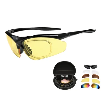 5 линз/комплект Военных стрелковых очков, многофункциональные армейские тактические очки, взрывозащищенные очки для военной игры в страйкбол и пейнтбол