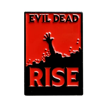 Evil Dead Rise, фильм ужасов, Эмалированная булавка, Брошь на лацкане, Металлический значок аниме, ювелирные изделия В комплекте