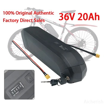 Аккумулятор для электрического велосипеда 36V 20Ah 30Ah 40Ah для Hailong 18650 Cells Pack Мощная велосипедная литиевая батарея USB-порт + XT60