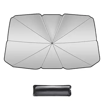 Зонт-козырек на лобовое стекло для Byd Atto 3 Plus 2022 с прочным теплоизоляционным покрытием Heat Sun Block Protector