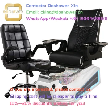 Многофункциональное спа-кресло для педикюра Поставщик кресла для педикюра с откидной спинкой для педикюра Human Touch и набора маникюрных столов