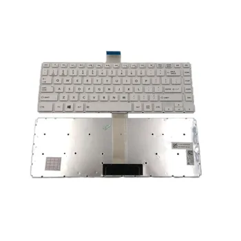 Новая Клавиатура для ноутбука Toshiba Satellite L45D-B4217WL L45D-B4264PM L45D-B4265PM L45D-B4268SM Белая Без подсветки и рамки