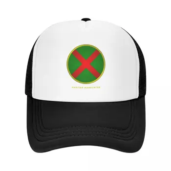 Новый дизайн логотипа Martian Manhunter Бейсболка Рыболовные кепки Пушистая шляпа Женские шляпы Мужские
