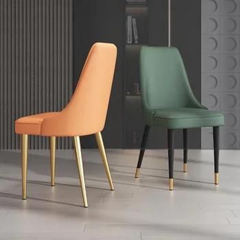Свадебный обеденный стул Современный Офисный Металлический Роскошный Эргономичный Акцент для спальни Элегантный Дизайн стула Уличная Мебель Sillas De Cocina