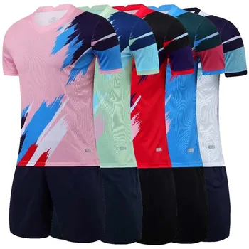 Футбольная форма на заказ, футбольные майки для мальчиков и девочек, форма для тренировок для взрослых, трикотажные рубашки с шортами camisetas de fútbol