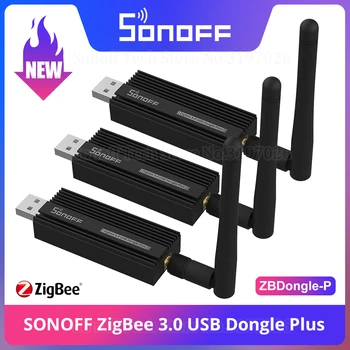 1/5шт SONOFF ZB Dongle-P Zigbee 3.0 USB Dongle Универсальный Шлюз ZigBee через ZHA Zigbee2MQTT Поддерживает Устройство Sonoff ZBMINI SNZB