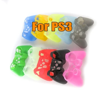 1 шт. для контроллера Sony Playstation 3 силиконовый чехол Защитный кожный чехол для джойстика контроллера PS3 гелевая резина для джойстика