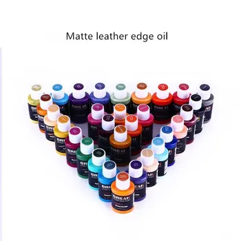 48 Цветов Эластичное матовое масло для герметизации краев Кожаная сумка ручной работы 