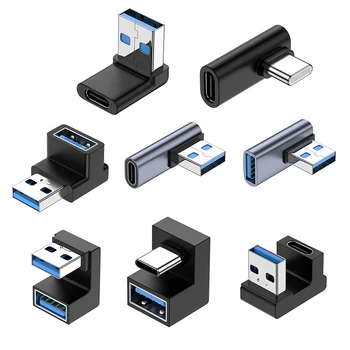 Адаптер USB 3.0 Type C от мужчины к женщине типа C OTG Конвертер Type-c USB Для зарядки и передачи данных Adaptador