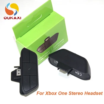 Адаптер для стереогарнитуры, аудиогарнитурный адаптер, конвертер наушников для беспроводного игрового контроллера Microsoft Xbox One, 1 шт.