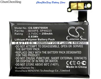 Аккумулятор GreenBattery250mAh B030FE, GH43-03992A, SP48223 для Samsung Gear 1, SM-V700