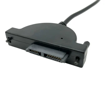 Внешний Конвертер USB 2.0 SATA Оптический Привод Кабель USB 7 + 6 Pin 13 Pin CD-ROM CD DVD Адаптер Шнур Линия Для Ноутбука Ноутбук ПК