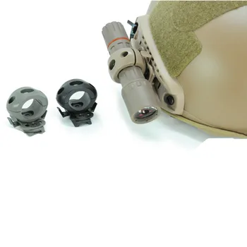Детали тактического шлема с Одним Зажимным креплением для пластикового фонаря 25 мм 1' glial BK DE FG