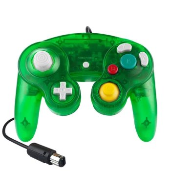 Игровой контроллер BitFunx NGC, джойстик, геймпад, прозрачная оболочка для видеоконсоли GameCube