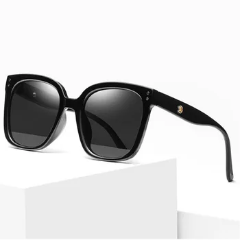 Классические поляризованные Солнцезащитные очки Мужские Очки для вождения в черной большой оправе Высококачественные Дизайнерские Солнцезащитные очки Женские очки для путешествий на открытом воздухе