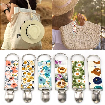 Клипсы для шляп с принтом для путешествий, висящие на сумке, рюкзаке, багаже для детей и взрослых, для путешествий на природе, аксессуары для путешествий на утке