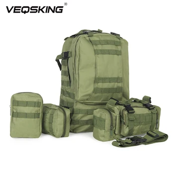 Мужской армейский военный тактический рюкзак, уличный рюкзак с мягкой спинкой большой емкости, Походная Походная охотничья сумка для скалолазания