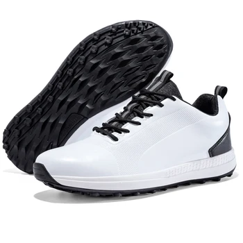 Новая модная водонепроницаемая мужская обувь для гольфа, легкие кроссовки для гольфа, Уличная спортивная обувь, Мужская обувь для гольфа