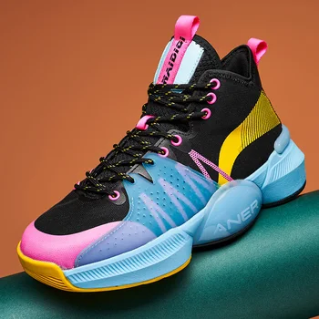 Новые горячие мужские баскетбольные кроссовки, Удобная Спортивная обувь для тренировок в тренажерном зале, мужская уличная баскетбольная обувь ForMotion для мужчин