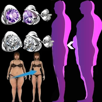 НОВЫЕ серьги для похудения, энергетические серьги-гвоздики для похудения для женщин, снимающие боль при артрите, Сжигающие жир Украшения для похудения