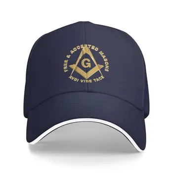 Панк-масоны, Масонская бейсболка для масонов, Женская Мужская Регулируемая шляпа для папы-масонства, Уличная