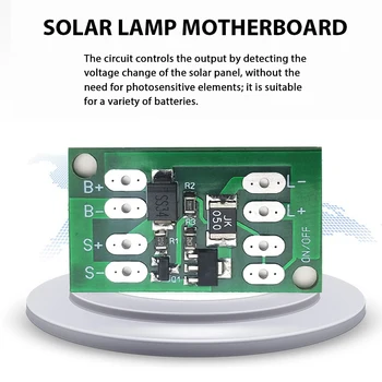 Плата для зарядки солнечного контроллера, выключатель уличного освещения, плата для зарядки контроллера, плата для зарядки литиевой батареи