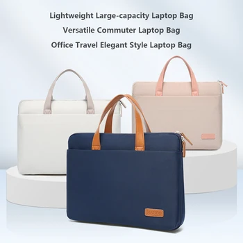 Портативная сумка для ноутбука 13,3 14 15,6 дюймов Женская мужская сумка для Macbook Air Pro 13 Xiaomi Huawei Notebook Водонепроницаемый чехол для ноутбука