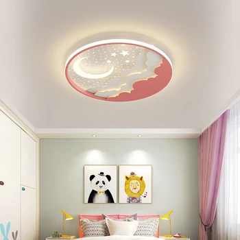 Простые потолочные светильники, современная столовая, светодиодная панель, Детская спальня, гостиная, Внутреннее убранство, декор прихожей, многоцветье