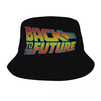 Ретро Назад в будущее Широкополые шляпы Унисекс На заказ Летнее Пляжное солнце Шляпа Marty Mcfly Hill Valley