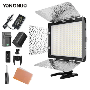 Светодиодная подсветка для фото и видео камеры Yongnuo YN300 III YN300III 3200 k-5500 K CRI95 Опционально с адаптером питания переменного тока + Комплект аккумуляторов NP770