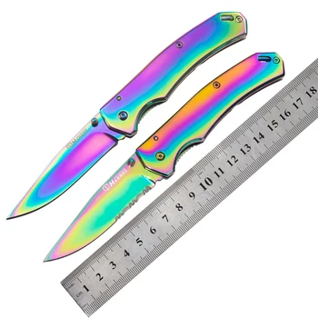 Складной нож HARNDS Pandora с лезвием из нержавеющей стали 8Cr14MoV, карманный нож EDC для улицы с застежкой для кармана