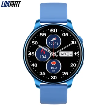 Смарт-спортивные часы LOKMAT TIME 2 с диагональю 1,32 дюйма, Полноэкранный Bluetooth-вызов, Вращающаяся Заводная головка, 19 Спортивных режимов, Монитор здоровья, Умные часы