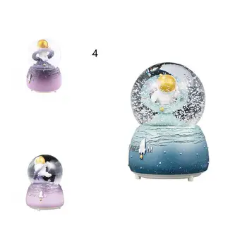 Снежный шар, высококачественная фигурка Астронавта, Снежный шар, декор для стола, Тонкая работа, Водный шар