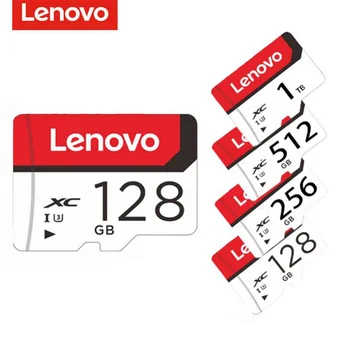 Топовая Карта памяти Lenovo A1 2TB SD 1TB 512GB 256GB 128GB 64GB Flash Высокоскоростная Карта памяти класса 10 64GB 32GB 16GB SD TF Card